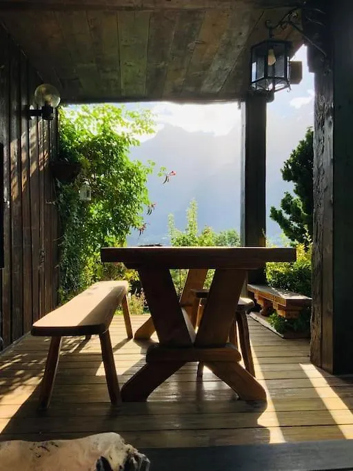 Logement Avec Jardin Et Vue Panoramique Montblanc Les Houches 0*,