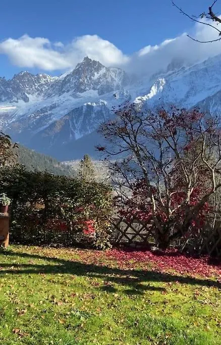 Logement Avec Jardin Et Vue Panoramique Montblanc Les Houches